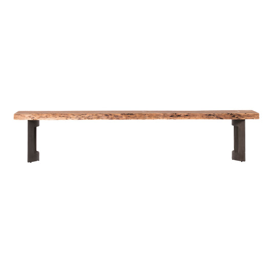 Bent Bench Small Brown