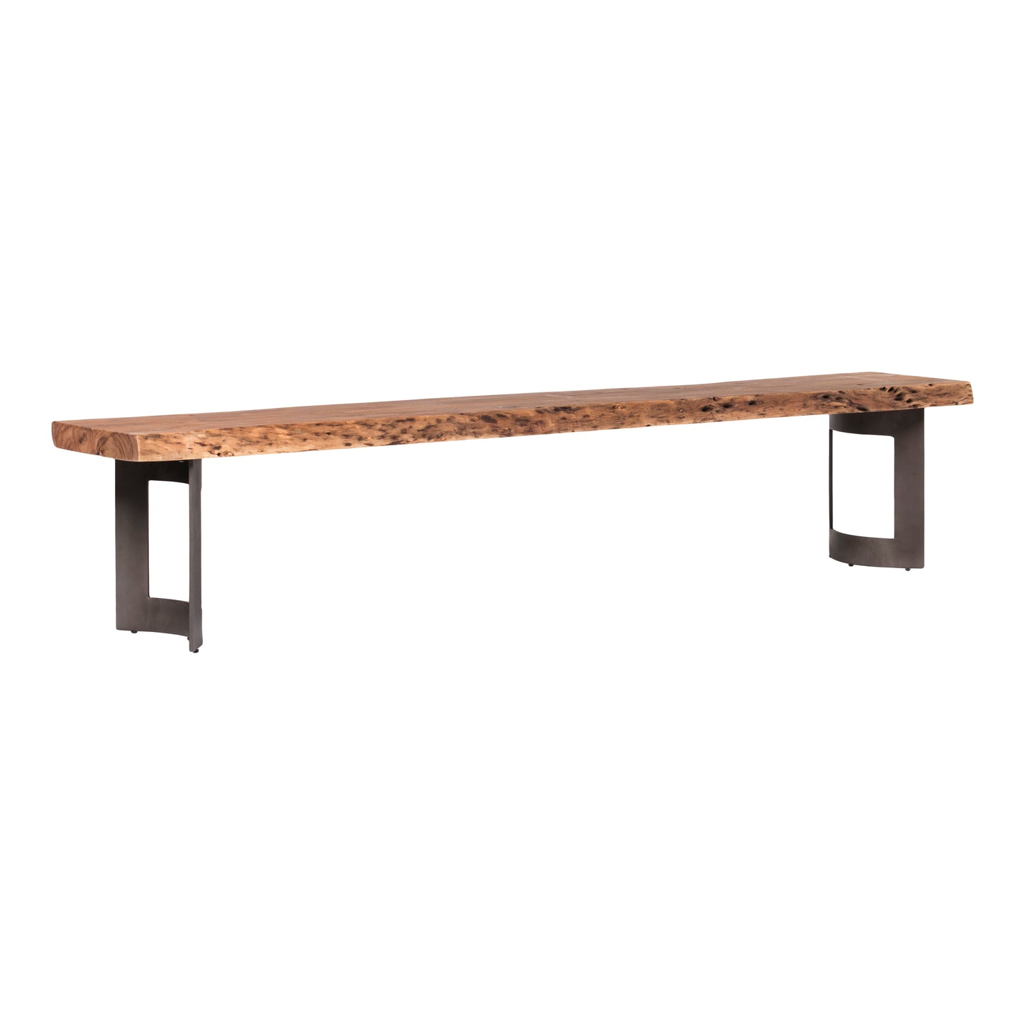 Bent Bench Small Brown