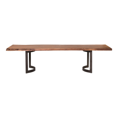 Bent Dining Table Extra Small Brown