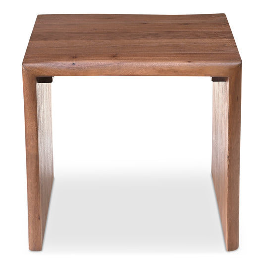 Tyrell Side Table Natural Brown