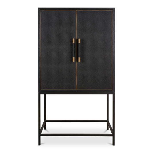 Mako Bar Cabinet Black