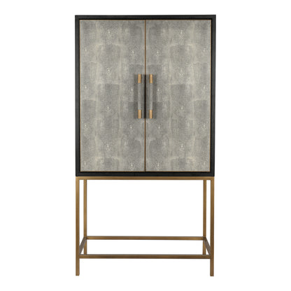 Mako Bar Cabinet Grey