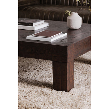Evander Coffee Table Rustic Brown