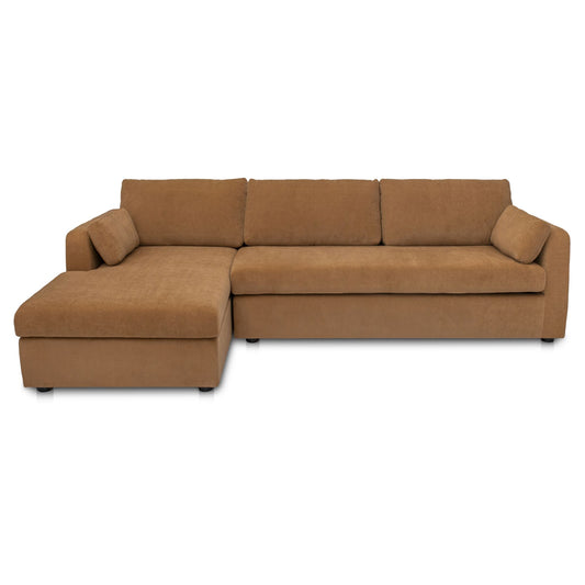 Burrow Sleeper Sectional With Storage Chaise Ginger Left