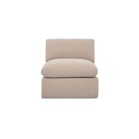 Cates Slipper Chair Pebble