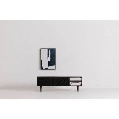 Mica 2 Framed Painting Navy