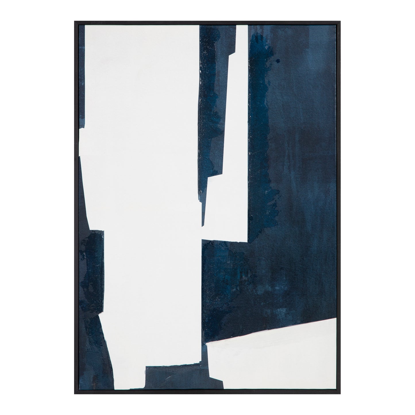 Mica 2 Framed Painting Navy