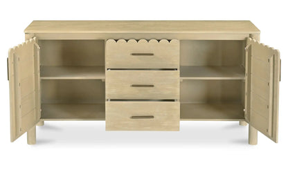 Wiley 3 Drawer Sideboard Natural