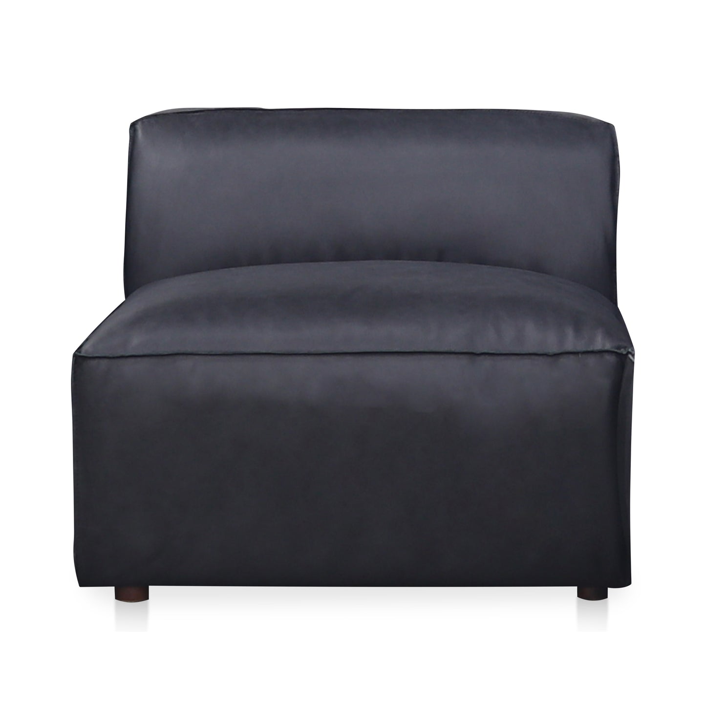 Form Slipper Chair Vantage Black Leather