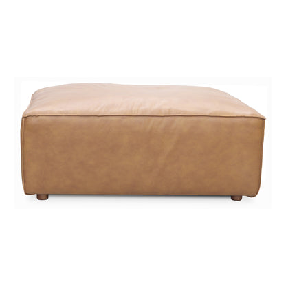 Form Ottoman Sonoran Tan Leather