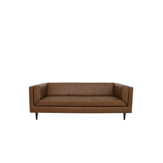 Woods Sofa Brown Leather
