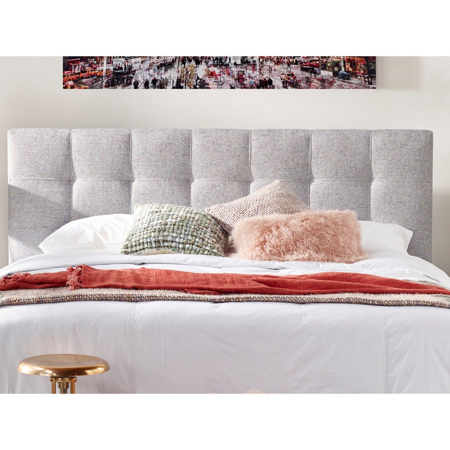 Lamb Fur Pillow Pink