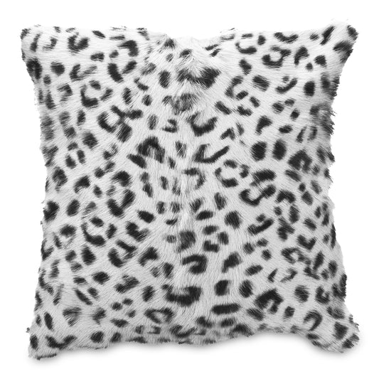 Spotted Goat Fur Pillow
