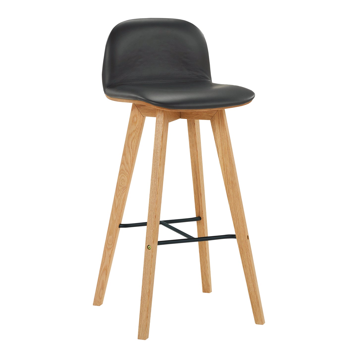 Napoli Leather Bar Stool