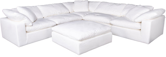 Clay Modular Sectional White