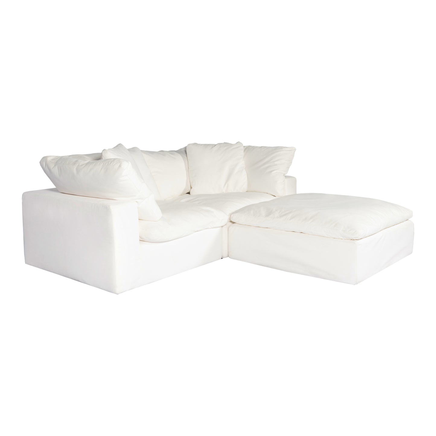 Clay Nook Modular Sectional Cream White