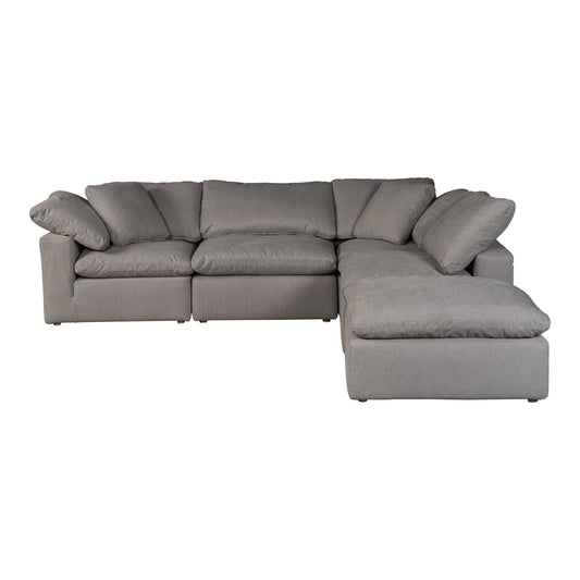 Terra Condo Dream Modular Sectional Light Grey