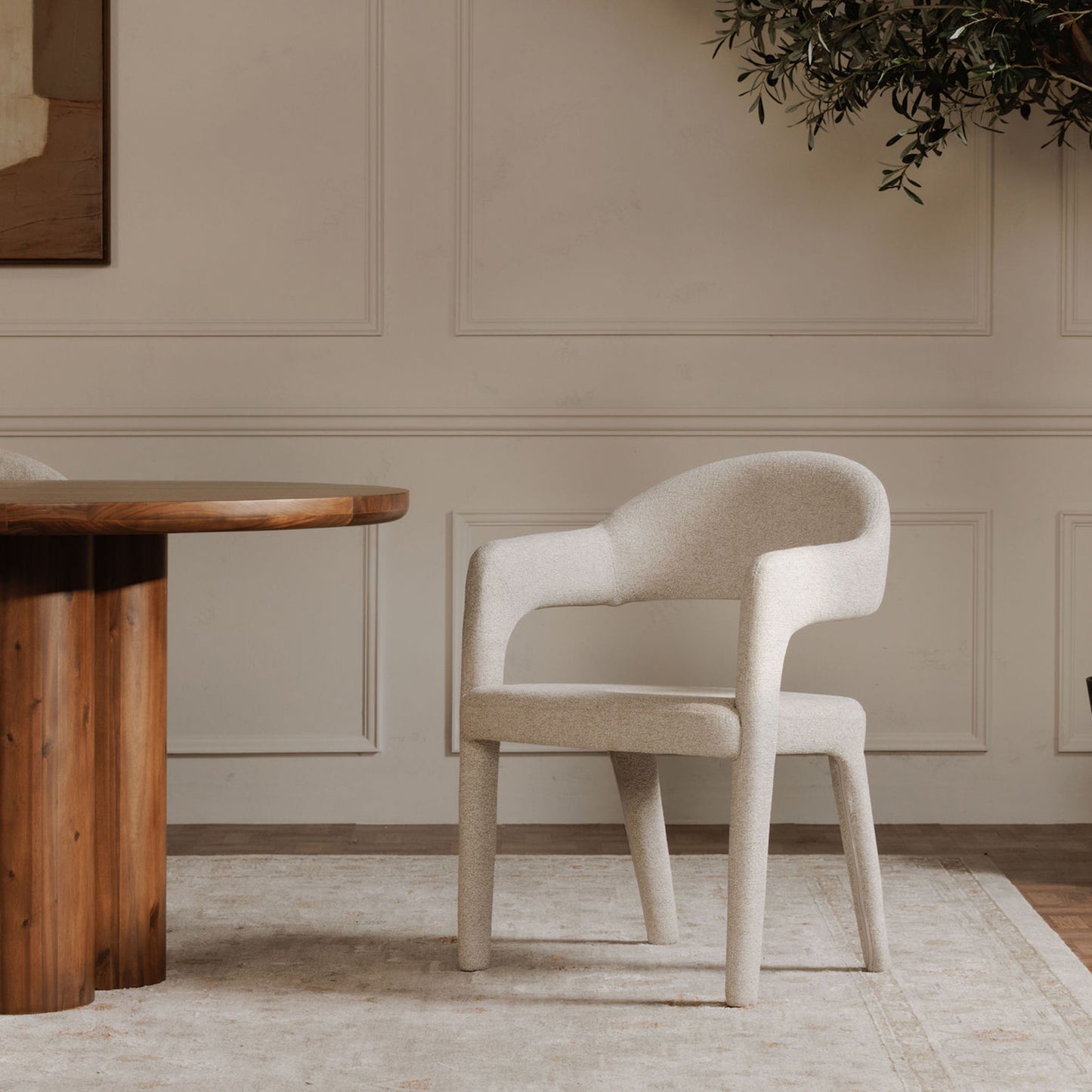 Martens Dining Chair Beige