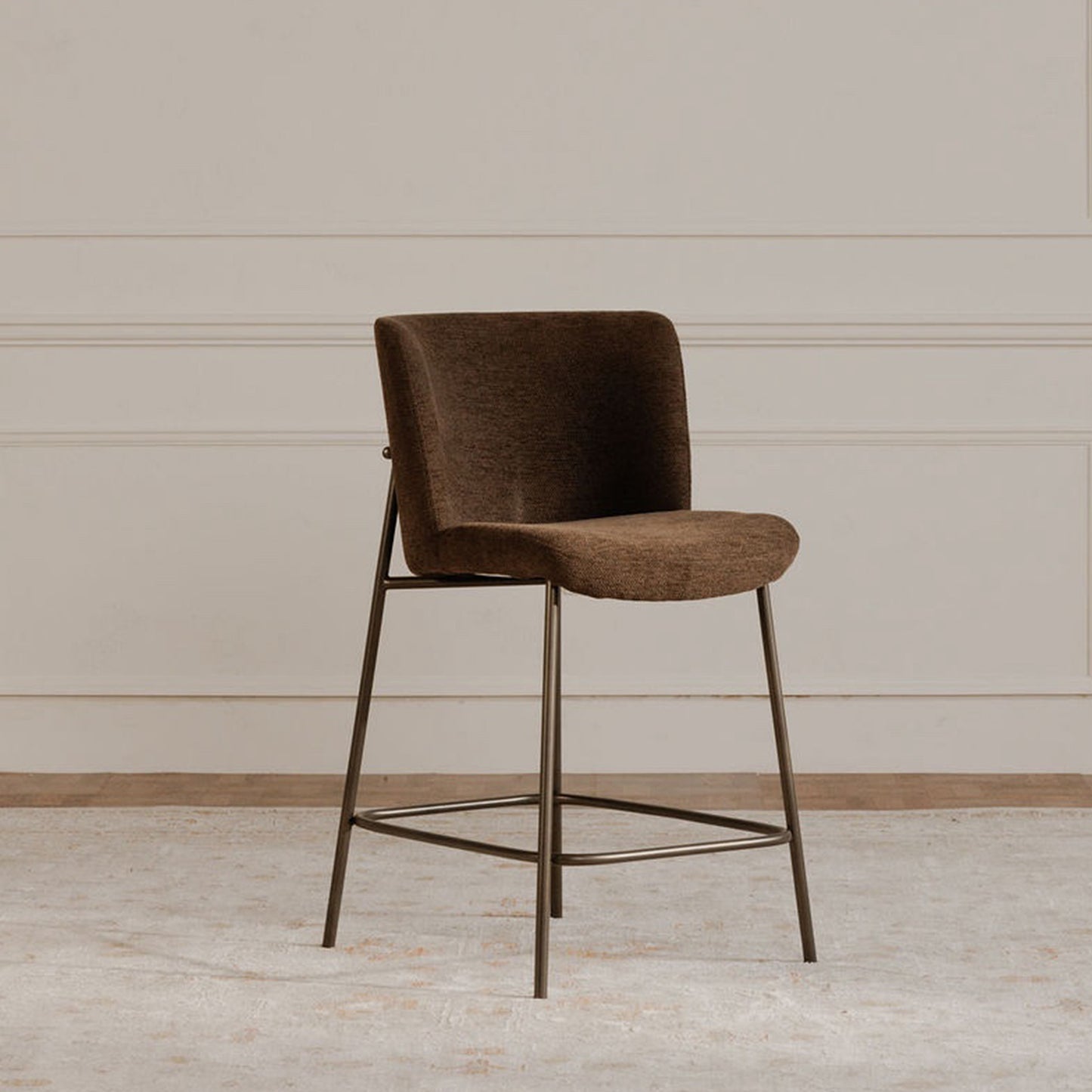 Early Counter Stool Dark Brown
