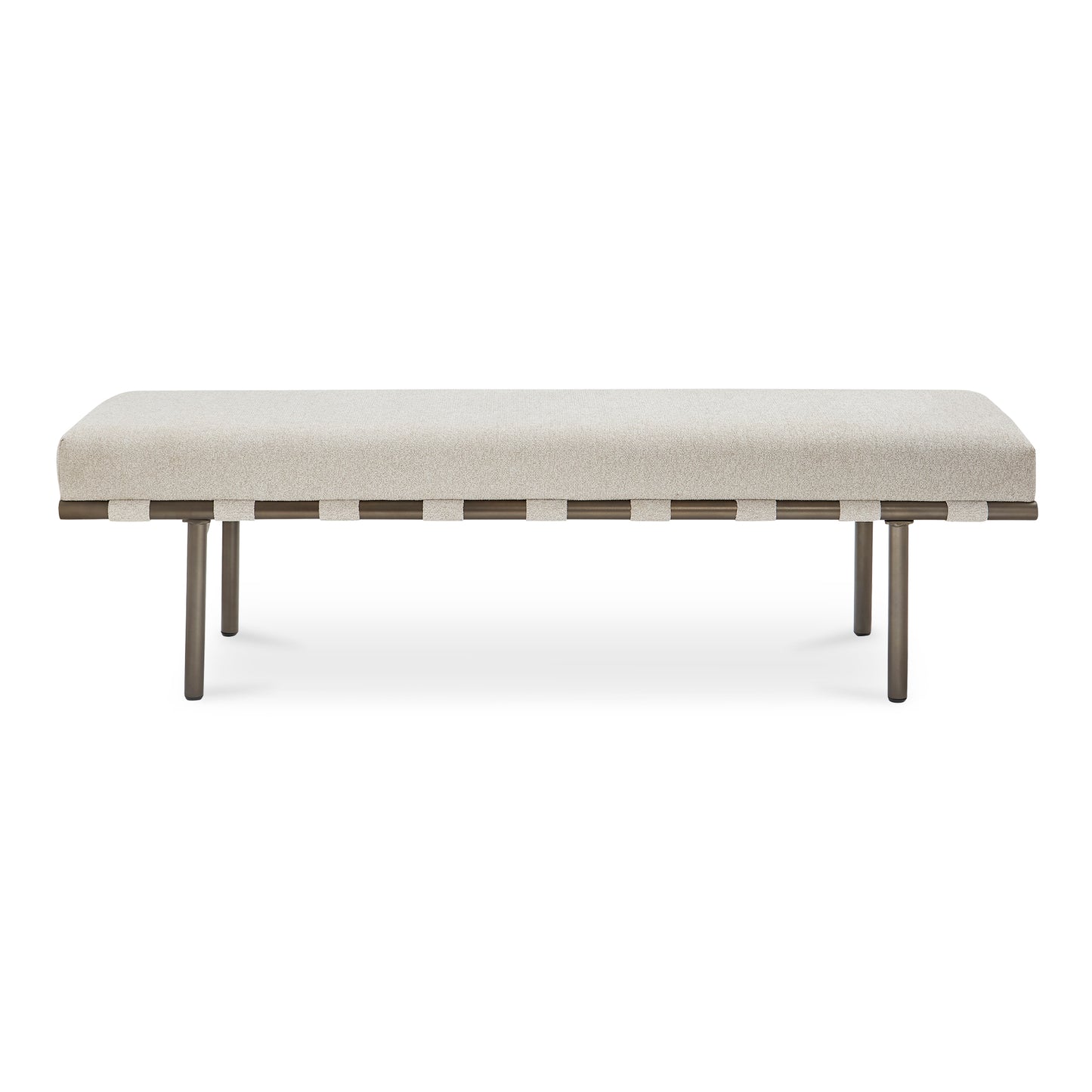 Carson Dining Bench Beige