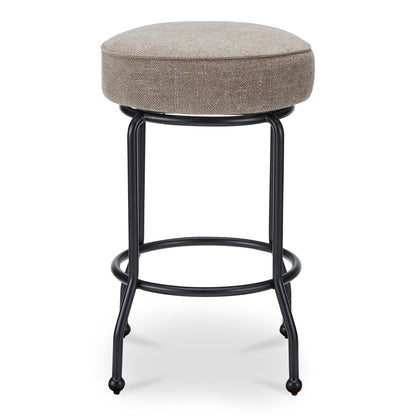 Kelsey Swivel Counter Stool Light Brown