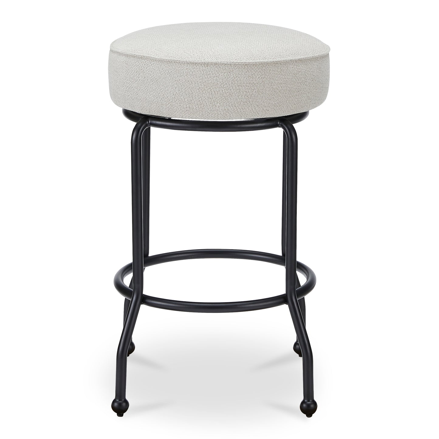 Kelsey Swivel Counter Stool Beige