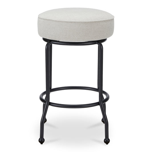 Kelsey Swivel Counter Stool Beige