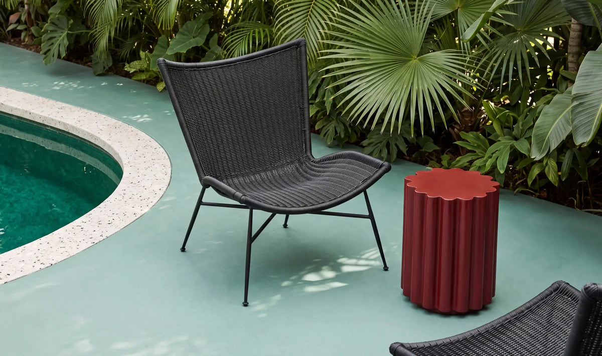 Taffy Accent Table Red