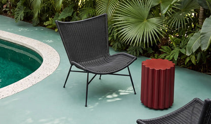 Taffy Accent Table Red