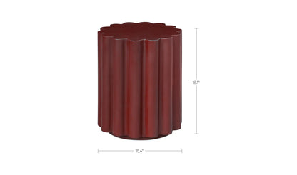Taffy Accent Table Red