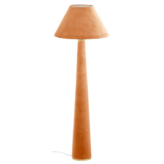 Graham Velvet Floor Lamp